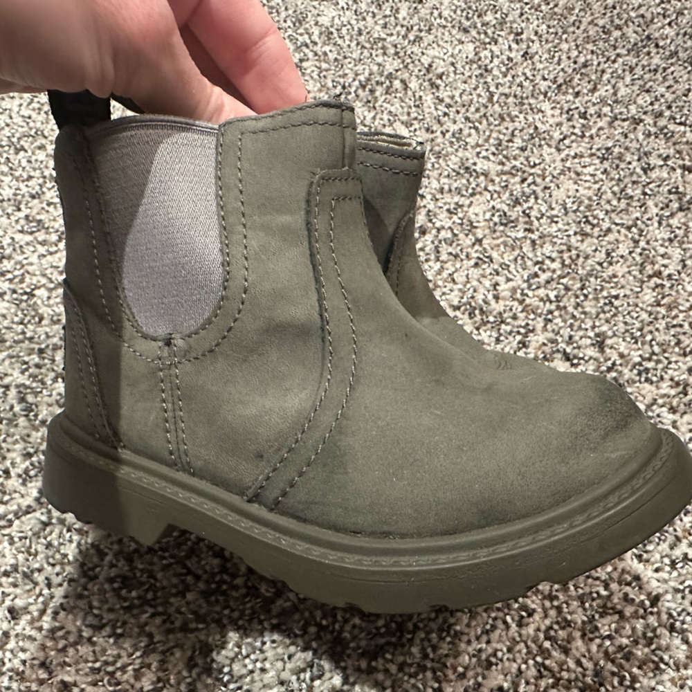 UGG Kids Grey Ankle Boots
